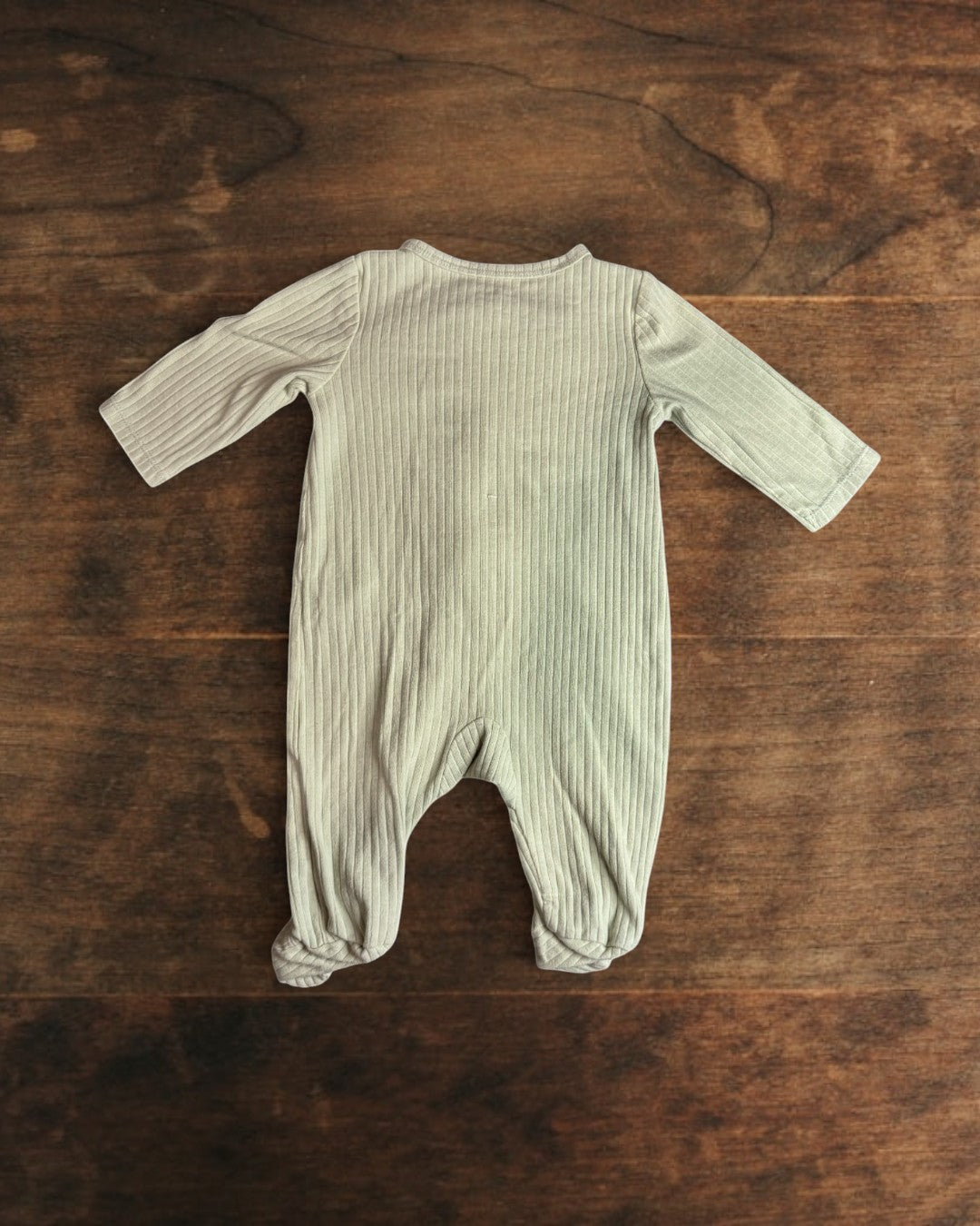 (3M) Carter's Ribbed Onesie in Sage