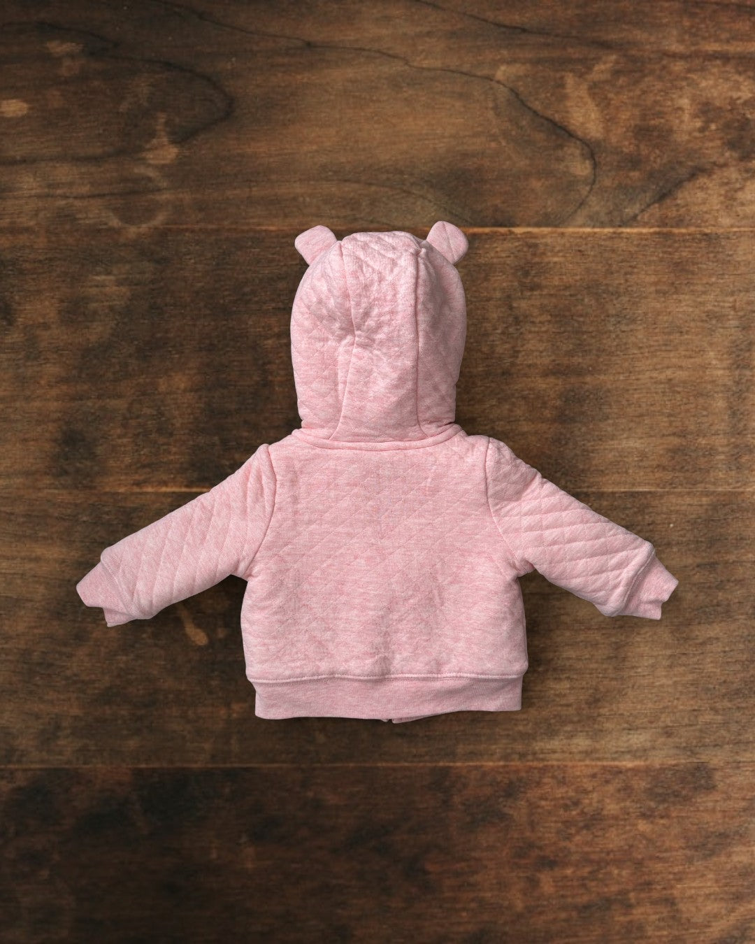 (3M) Carter's SJ Baby Girl Lined Cotton Hoodie w/ Ears