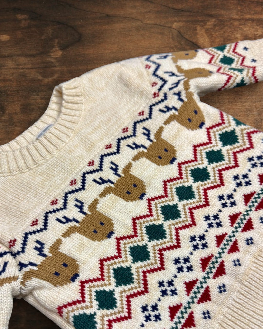 (3M) Carter's Baby Cotton Fair Isle 2-Piece Set