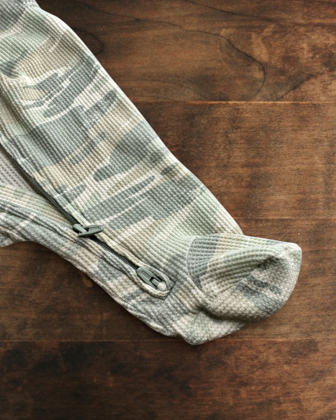 (3M) Carter's Baby 2-Way Zip Thermal Onesie in Camo