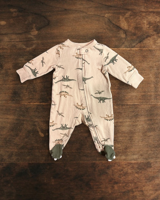 (3M) Carter's Sleep & Play Dinosaur Onesie