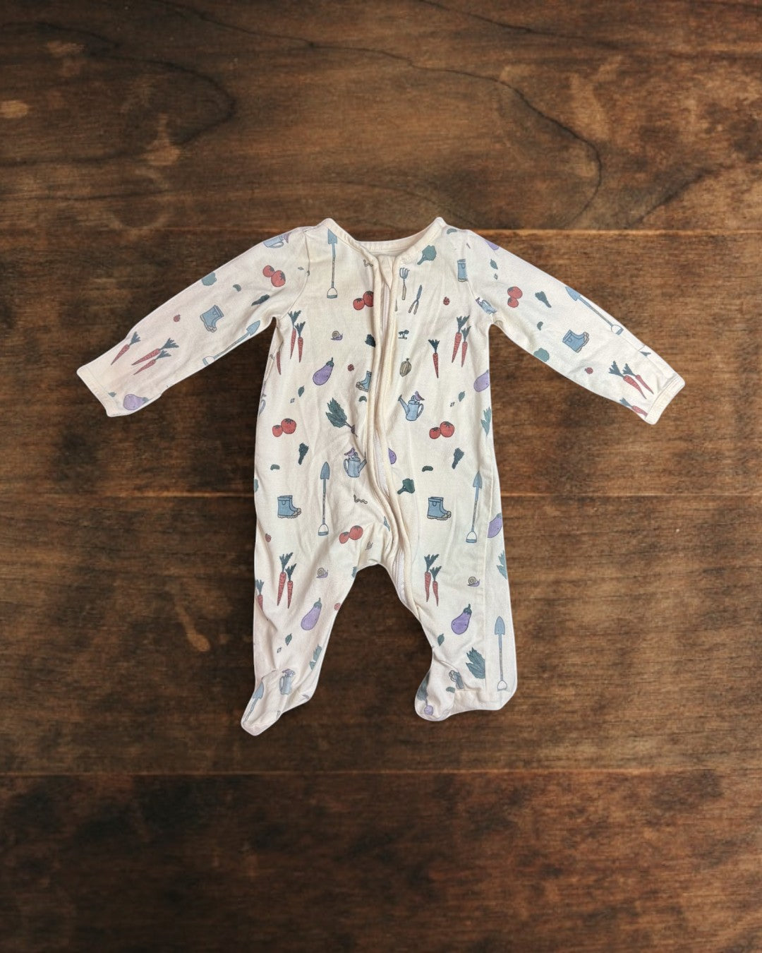 (3M) Little Planet Sleep & Play Onesie w/ Mittens