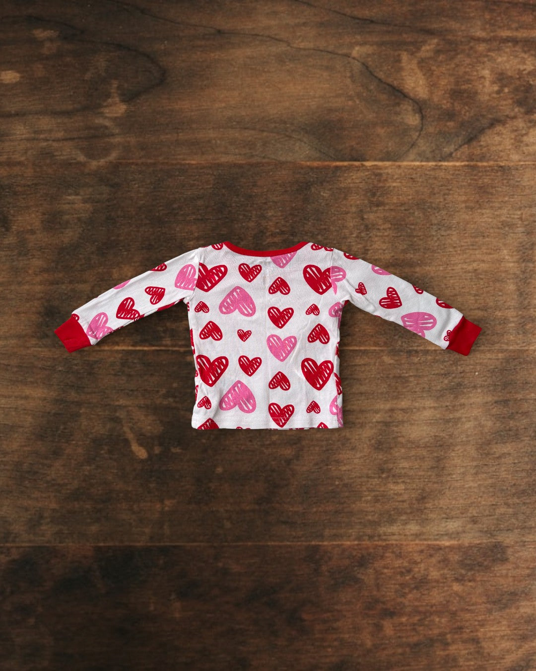 (9M) CP PJ Place Long Sleeve Heart Pajama Set