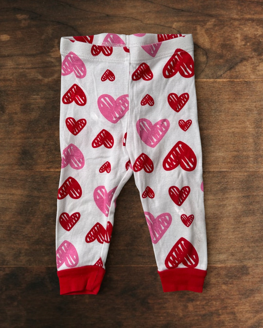 (9M) CP PJ Place Long Sleeve Heart Pajama Set