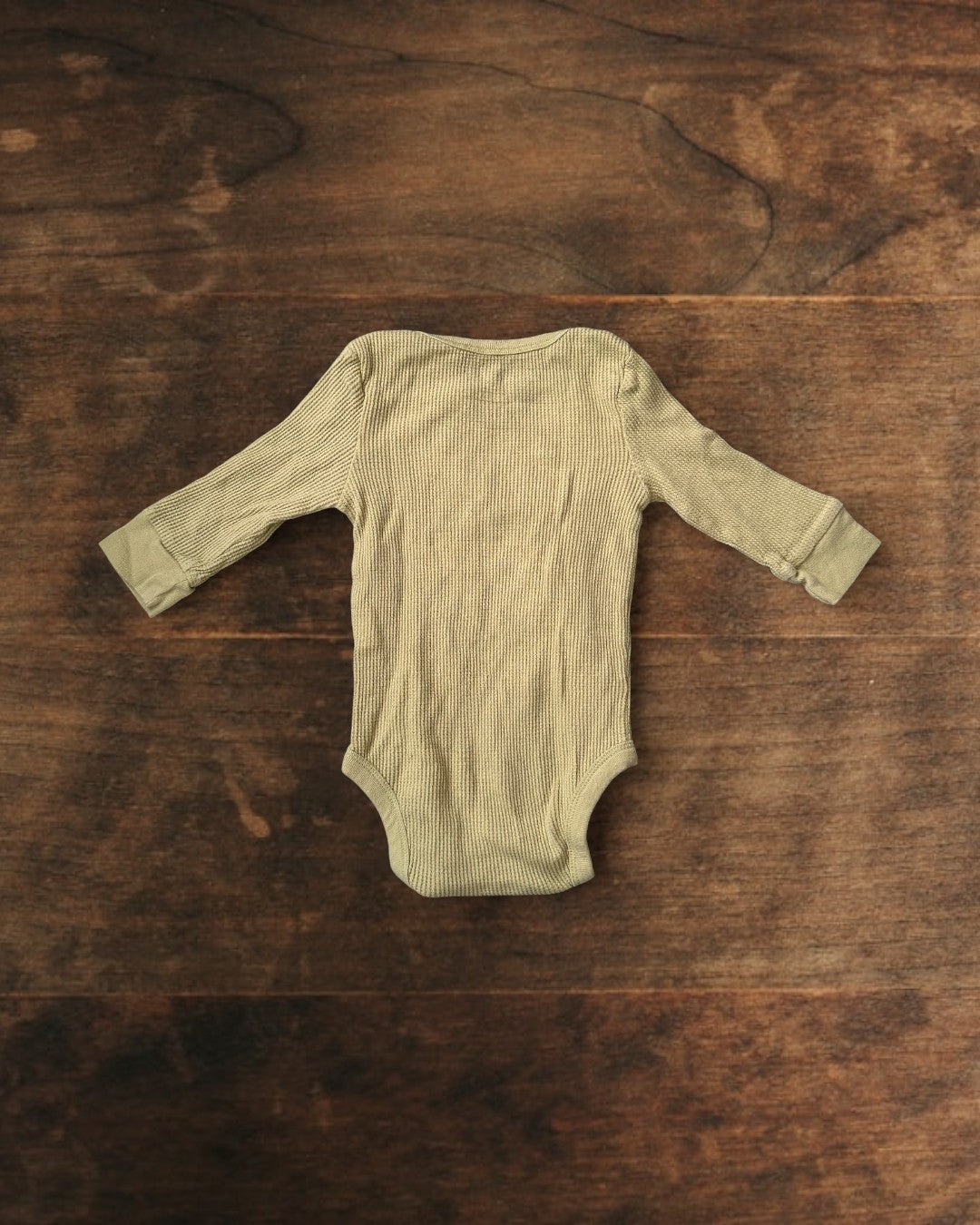 (6M) Tiny Kind 3 Piece Organic Waffle Set in Sweet Pea