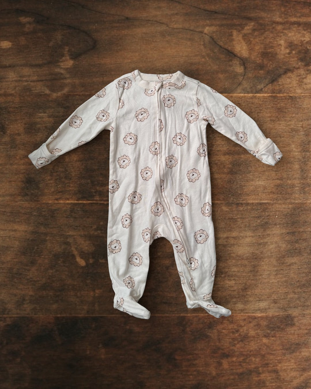 (9M) ON Sleep & Play Sleeper 2-Way-Zip Onesie 2-Pack