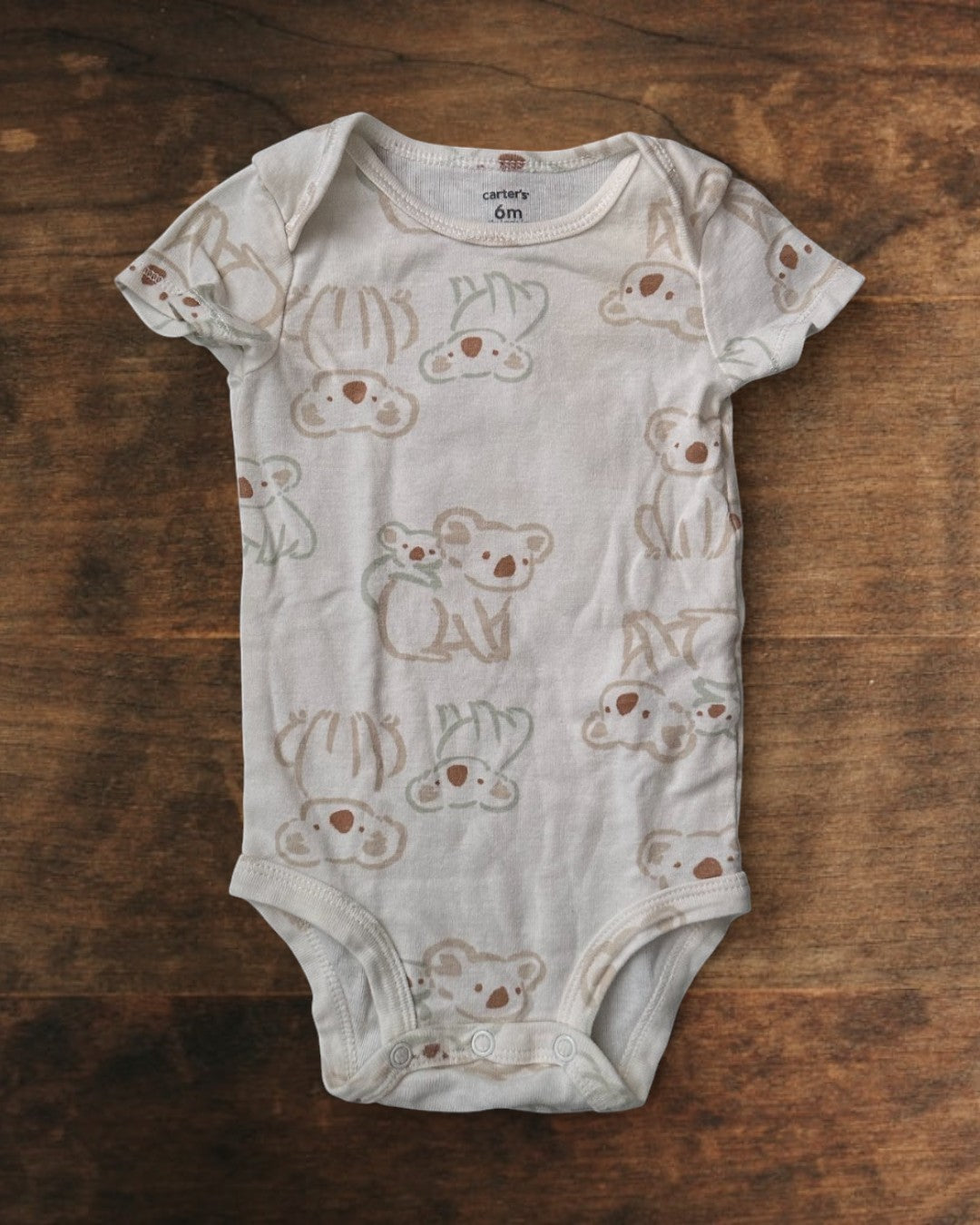 (6M) Carter's 3-Piece Koala Terry Jacket Set