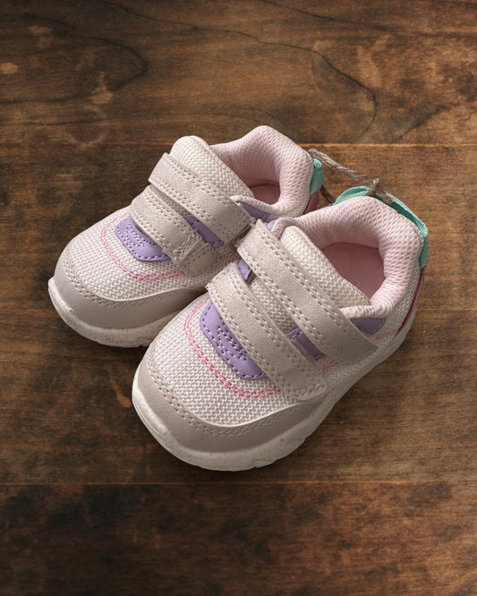 (3.5/3M) Carter's Every Step First Walker Fashion Sneakers Length 4.25"
