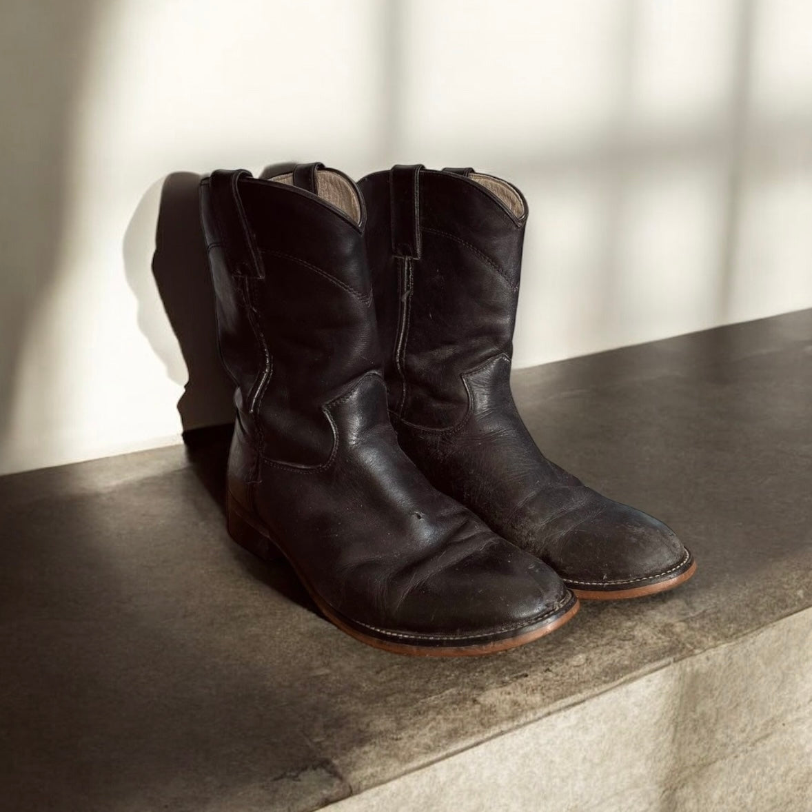 VTG Rough Justin Western Boot