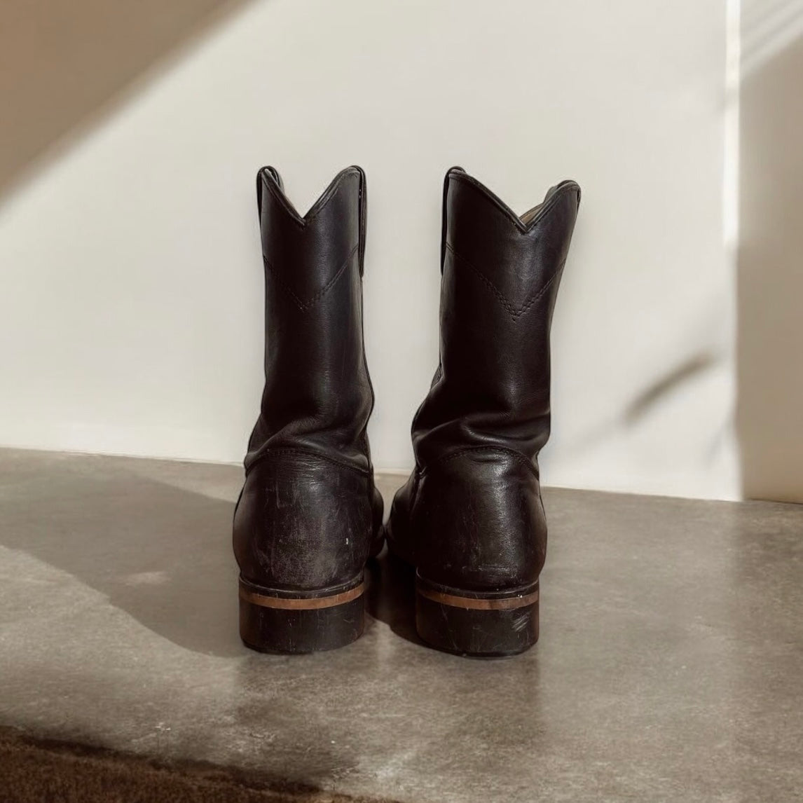 VTG Rough Justin Western Boot